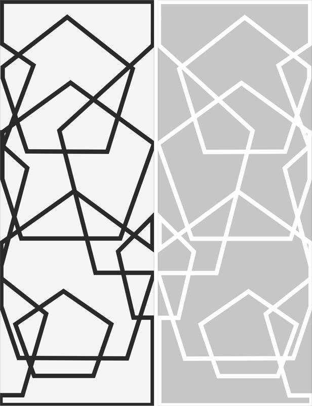 طرح سندبلاست ۲۱۷۴ مناسب برای استفاده در دستگاه های cnc چوب و cnc لیزر - sandblast pattern 2174 cdr file