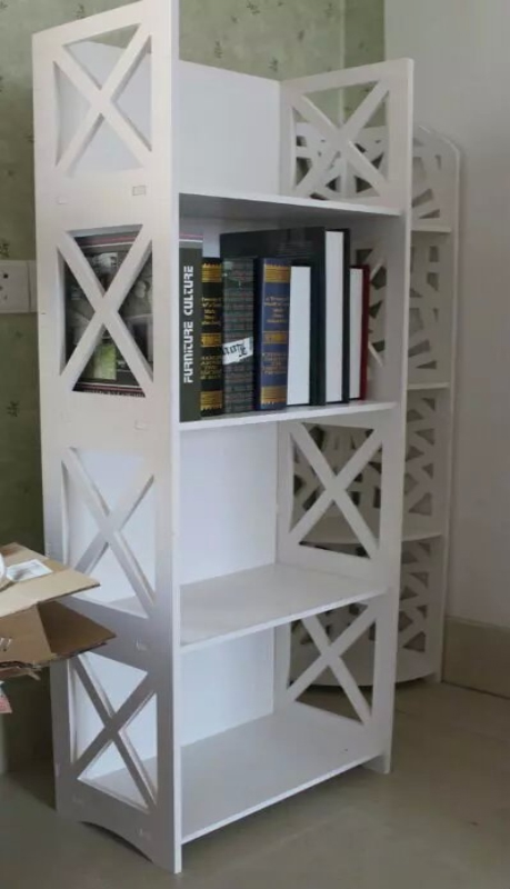 طرح قفسه کتاب مناسب برای استفاده در دستگاه های cnc چوب و cnc لیزر - laser cut bookshelf template cdr file