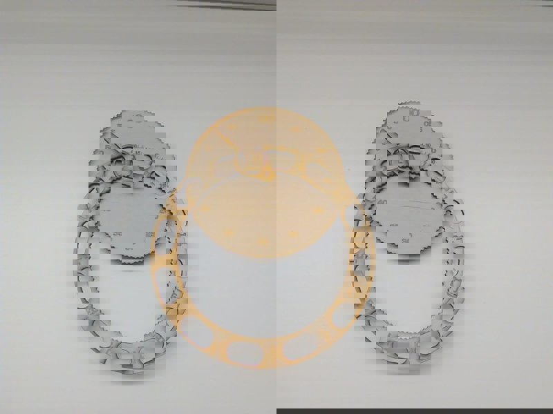 طرح چرخ دنده یا ساعت مناسب برای استفاده در دستگاه های cnc چوب و cnc لیزر - laser cut gear o clock