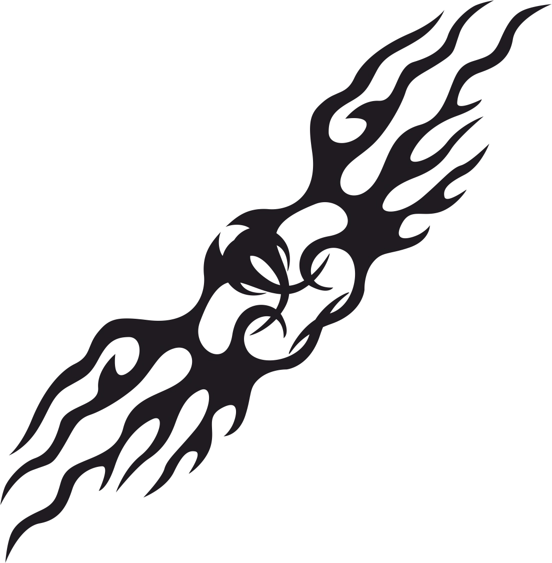 طرح وکتور خالکوبی قبیله ای مناسب برای استفاده در دستگاه های cnc چوب و cnc لیزر - tattoo tribal vector design cdr file