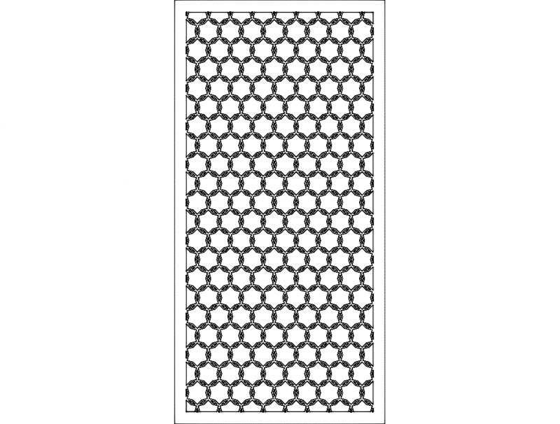 طرح جداکننده دیوار ۱ مناسب برای استفاده در دستگاه های cnc چوب و cnc لیزر - wall separator 1 dxf file