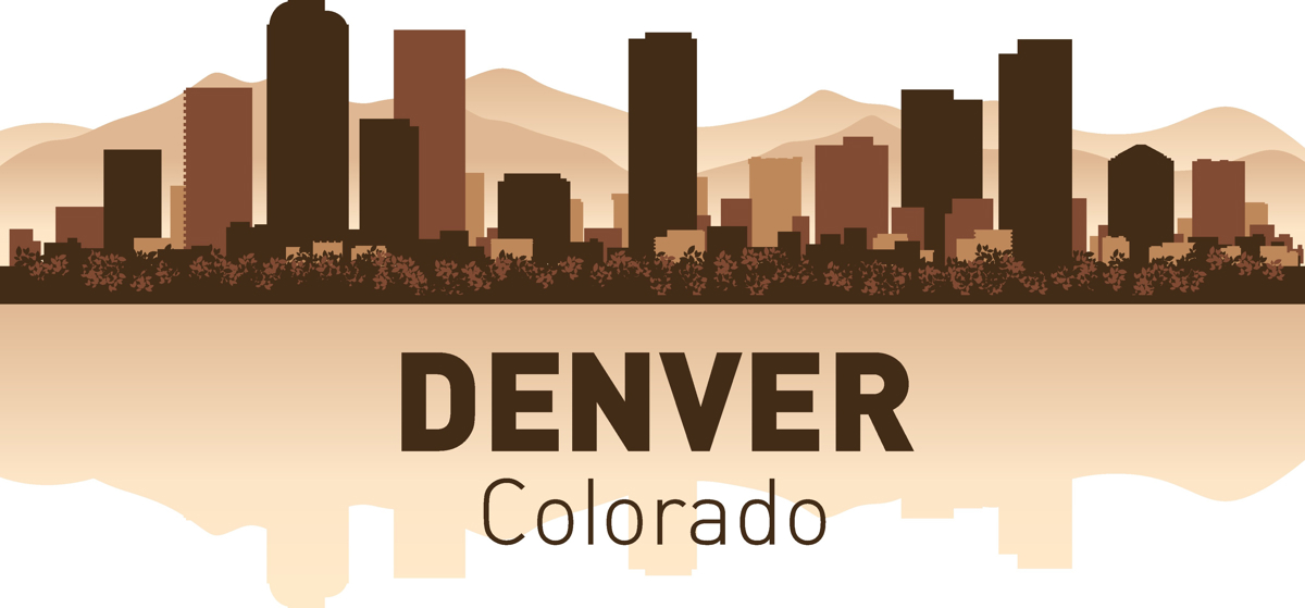 طرح خط افق دنور مناسب برای استفاده در دستگاه های cnc چوب و cnc لیزر - denver skyline cdr file