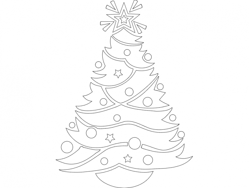 طرح جشن شماره ۰۵ مناسب برای استفاده در دستگاه های cnc چوب و cnc لیزر - festive things 05 dxf file