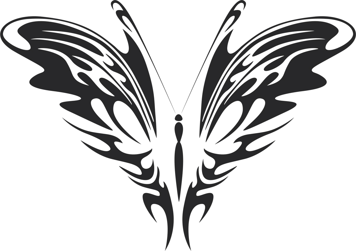 طرح وکتور پروانه شماره 026 مناسب برای استفاده در دستگاه های cnc چوب و cnc لیزر - butterfly vector art 026 cdr file