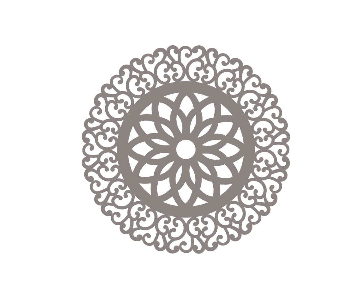 طرح وکتور طرح ماندالا (چرخ هستی) با طرح دایره مناسب برای استفاده در دستگاه های cnc چوب و cnc لیزر - mandala vector of circle art cdr file