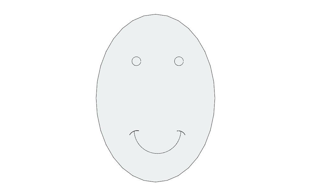 طرح تخم مرغ مناسب برای استفاده در دستگاه های cnc چوب و cnc لیزر - egg dxf file