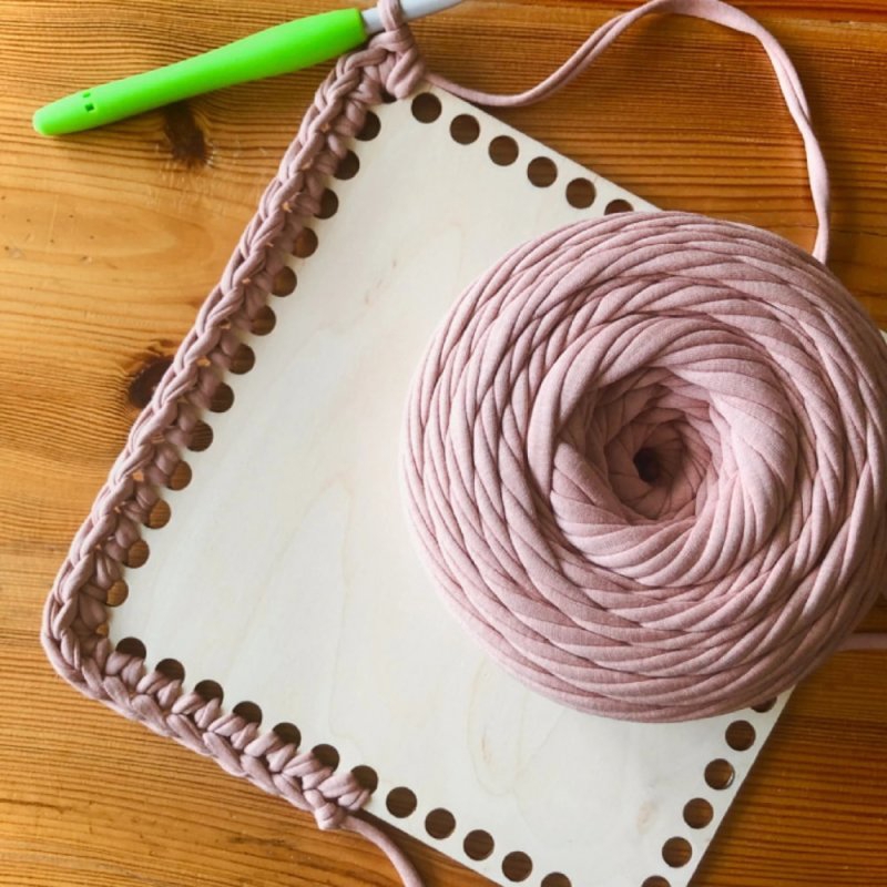 طرح پایه چوبی سبد مربع قلاب بافی مناسب برای استفاده در دستگاه های cnc چوب و cnc لیزر - laser cut crochet square basket wooden base