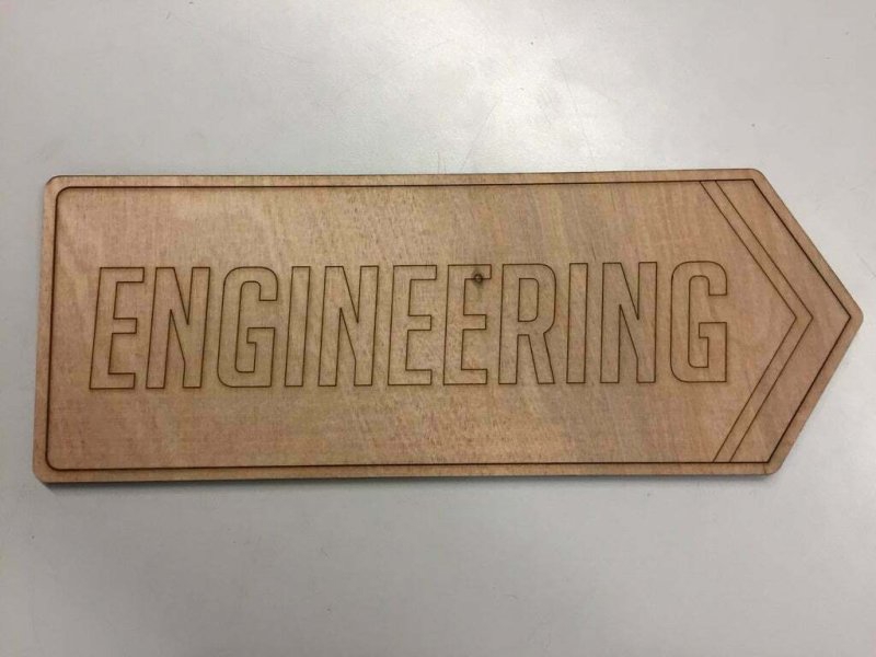 طرح تابلو مهندسی مناسب برای استفاده در دستگاه های cnc چوب و cnc لیزر - laser cut engineering sign