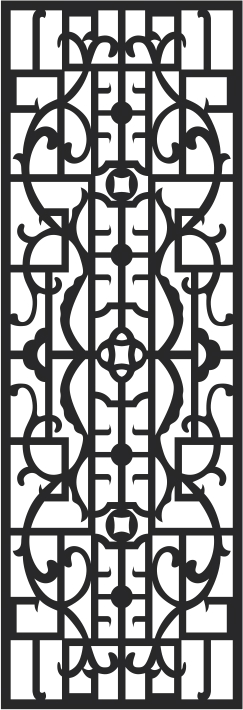طرح سبک اروپایی ۰۳۸ مناسب برای استفاده در دستگاه های cnc چوب و cnc لیزر - Design and vector for CNC machine
