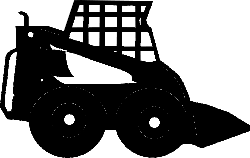 طرح ماشین اسکیداستر مناسب برای استفاده در دستگاه های cnc چوب و cnc لیزر - skidsteer dxf file