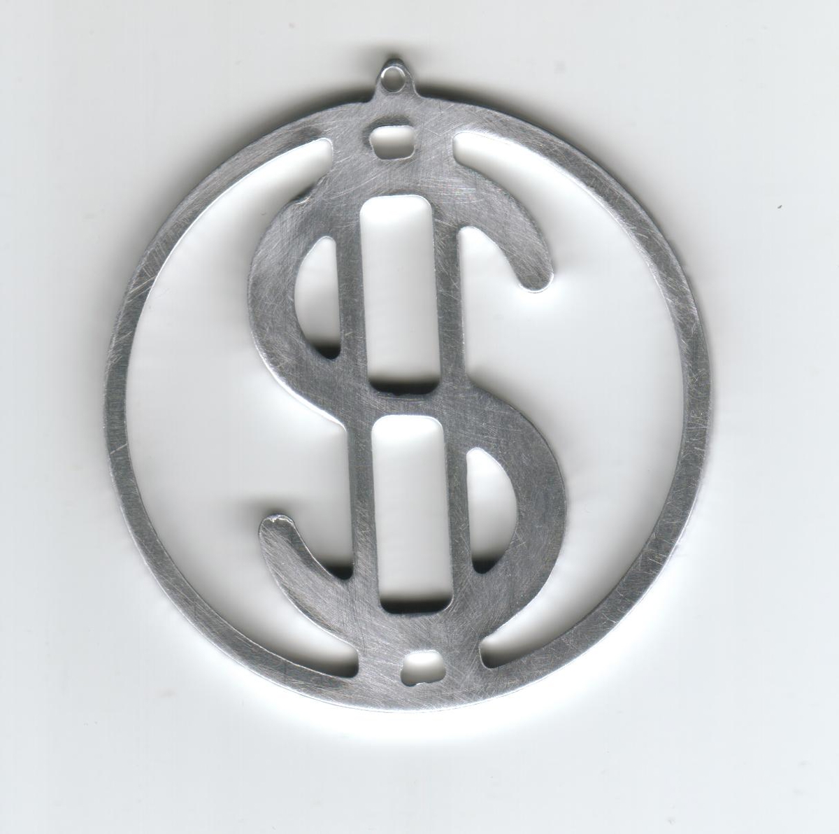 طرح حلقه دلار مناسب برای استفاده در دستگاه های cnc چوب و cnc لیزر - dollar ring dxf file