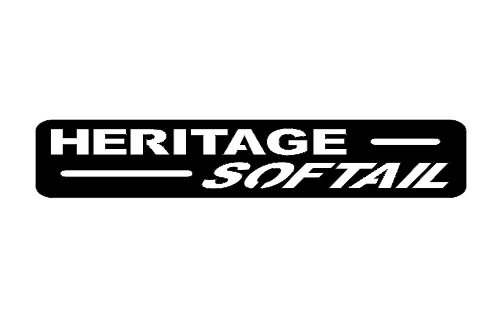 طرح سافت‌تیل میراث مناسب برای استفاده در دستگاه های cnc چوب و cnc لیزر - heritage softail dxf file