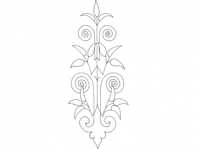طرح دکور هنری مناسب برای استفاده در دستگاه های cnc چوب و cnc لیزر - art decor dxf file