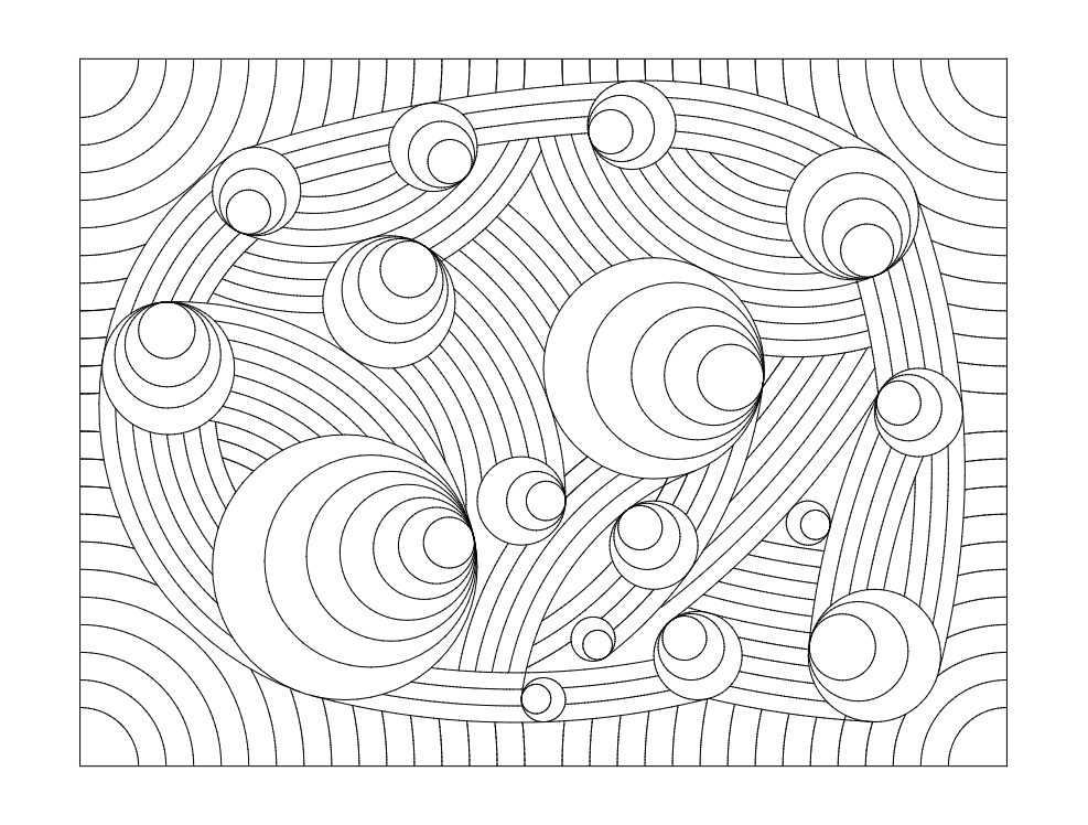 طرح جغرافیایی مناسب برای استفاده در دستگاه های cnc چوب و cnc لیزر - geo design dxf file