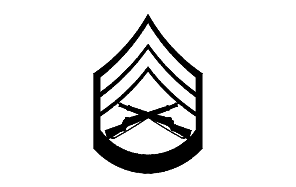 طرح توپخانه USMC مناسب برای استفاده در دستگاه های cnc چوب و cnc لیزر - usmc gunnery dxf file