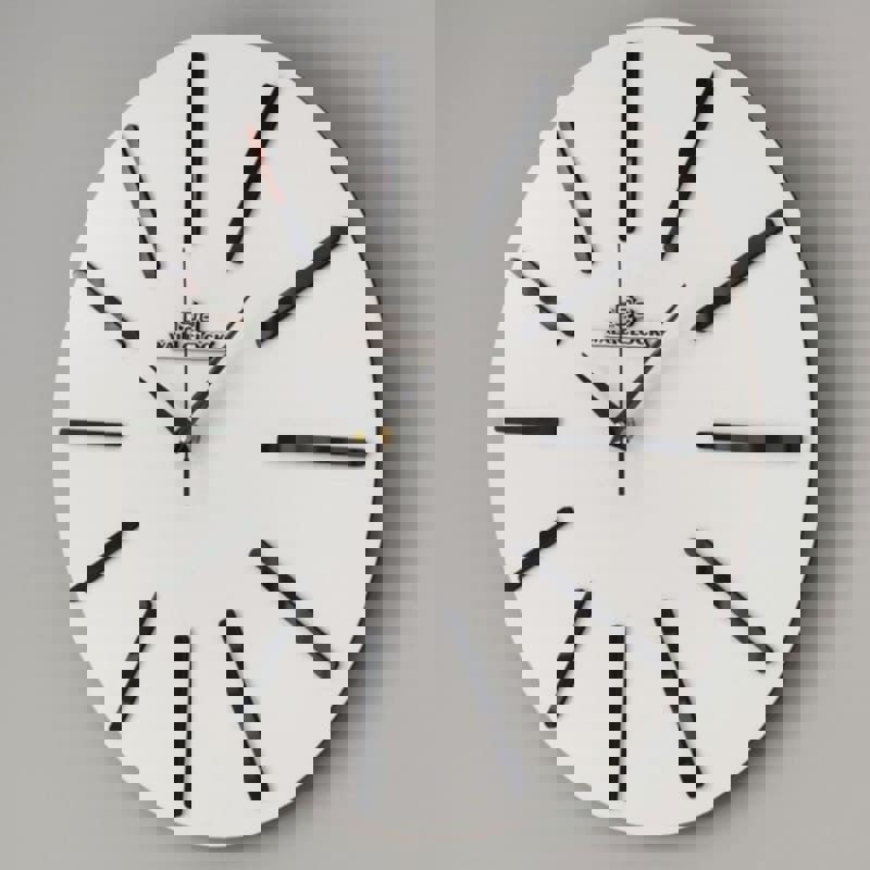 طرح ساعت دیواری آینه‌ای تزئینی ، ساعت دیواری مدرن مینیمالیستی مناسب برای استفاده در دستگاه های cnc چوب و cnc لیزر - laser cut decorative mirrored wall clock modern minimalist wall clock