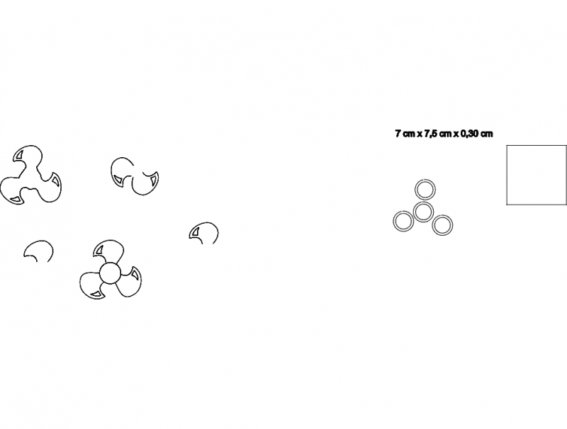 طرح کشتی استرس مناسب برای استفاده در دستگاه های cnc چوب و cnc لیزر - stress ark dxf file