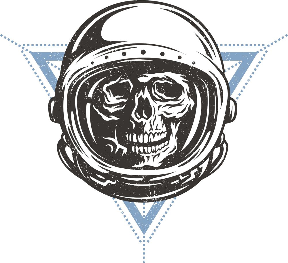 طرح جمجمه کازمو مناسب برای استفاده در دستگاه های cnc چوب و cnc لیزر - cosmo skull print cdr file