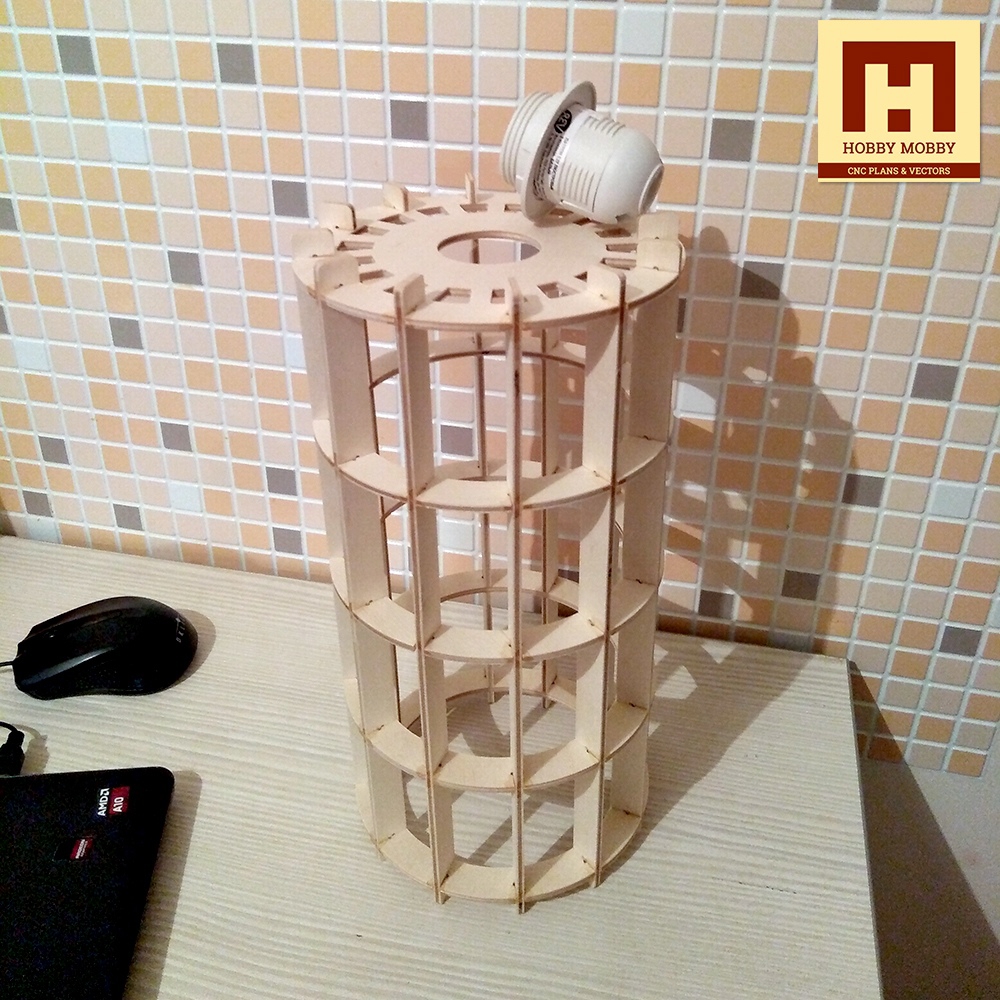 طرح چراغ خواب چوبی آویز طرح قلب مناسب برای استفاده در دستگاه های cnc چوب و cnc لیزر - laser cut wooden hanging lamp night light dxf file