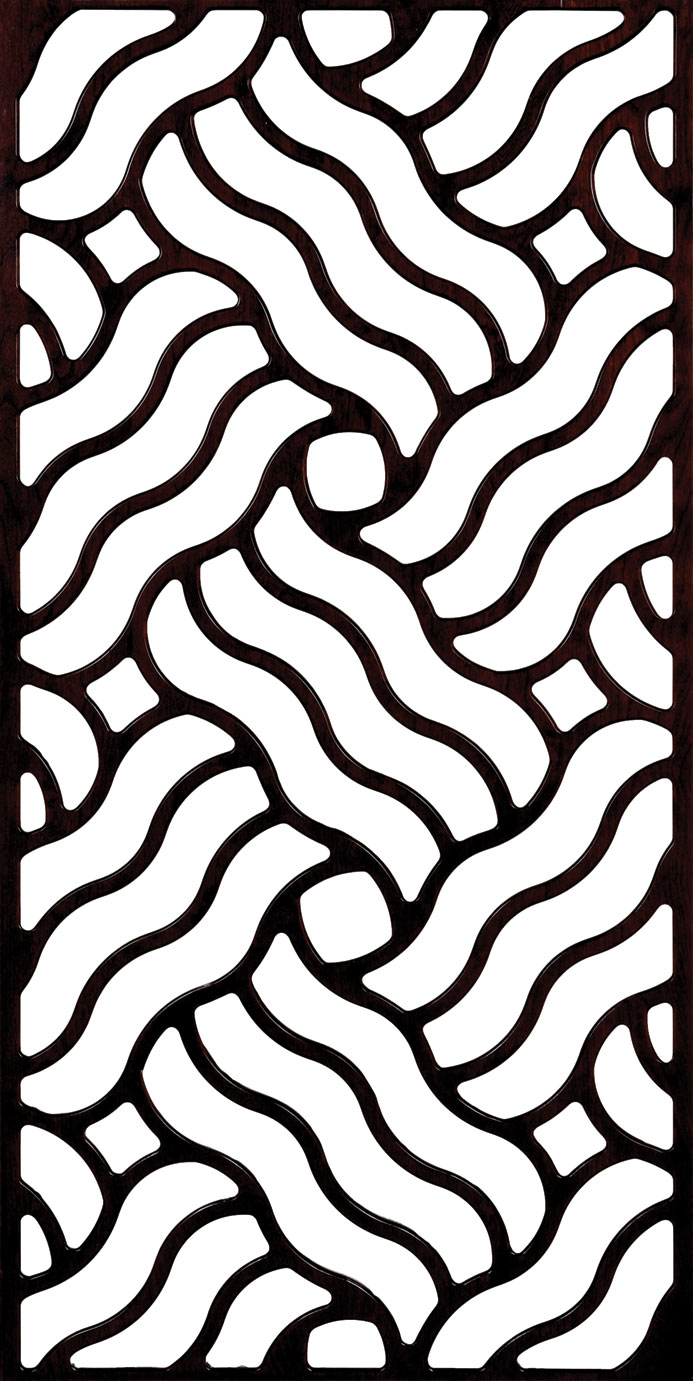 طرح الگوی جلوپنجره 300 v7 fjile مناسب برای استفاده در دستگاه های cnc چوب و cnc لیزر - grille pattern 300 v7 dxf fjile