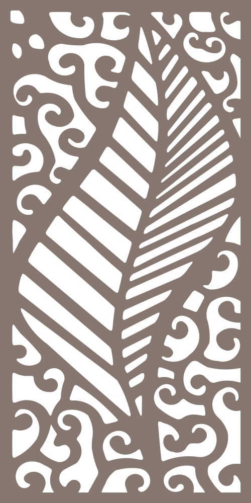 طرح وکتور صفحه نمایش مناسب برای استفاده در دستگاه های cnc چوب و cnc لیزر - laser cut screen pattern vector cdr file