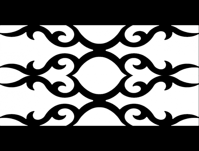 طرح جدا شده مناسب برای استفاده در دستگاه های cnc چوب و cnc لیزر - Design and vector for CNC machine