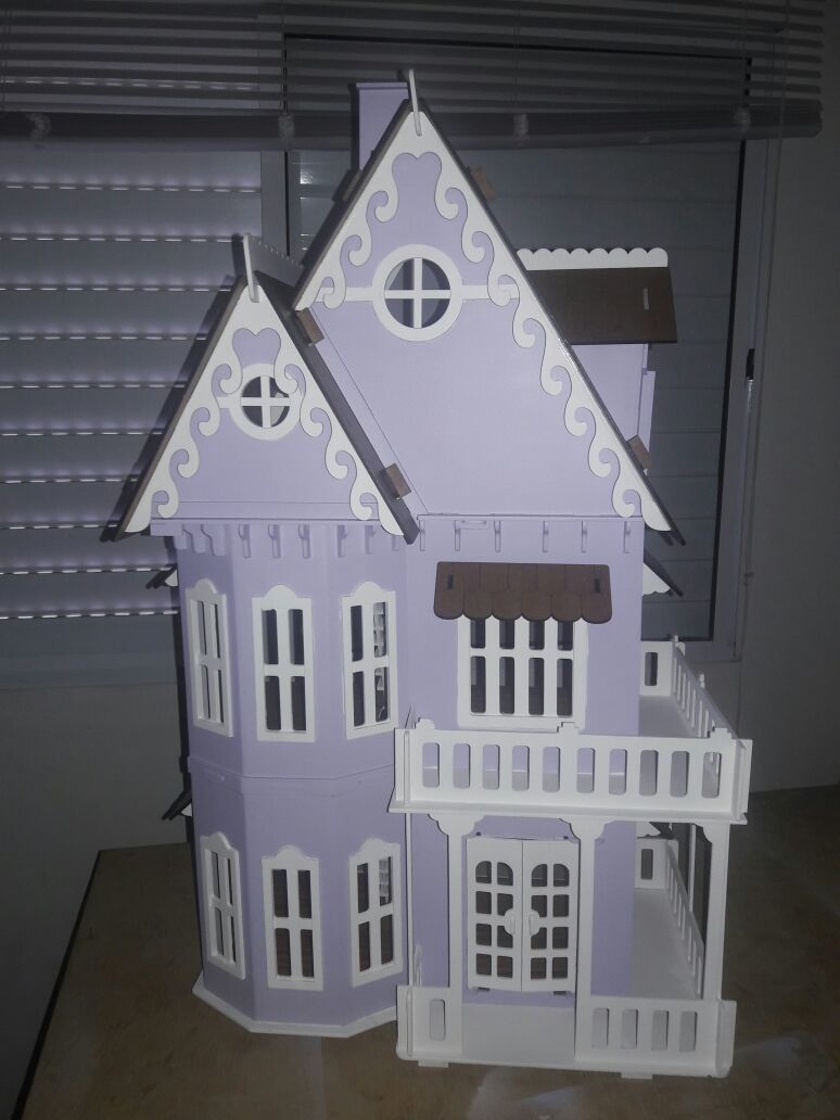 طرح خانه چوبی مناسب برای استفاده در دستگاه های cnc چوب و cnc لیزر - lasercut wooden house cdr file