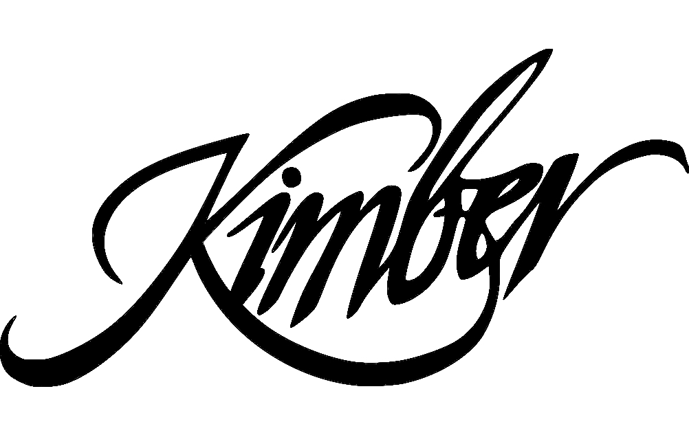 طرح لوگوی تفنگ کیمبر مناسب برای استفاده در دستگاه های cnc چوب و cnc لیزر - kimber gun logo dxf file