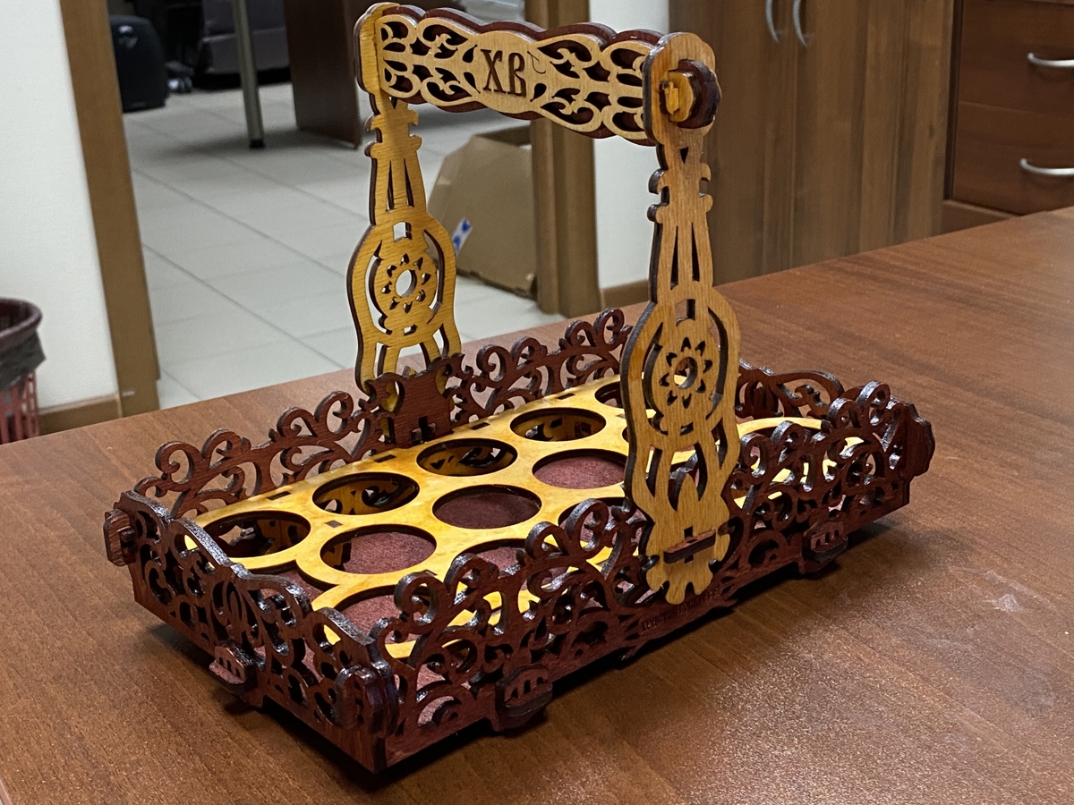 طرح سبد عید پاک هدیه عید پاک چوبی مناسب برای استفاده در دستگاه های cnc چوب و cnc لیزر - laser cut easter basket wooden easter gift cdr file