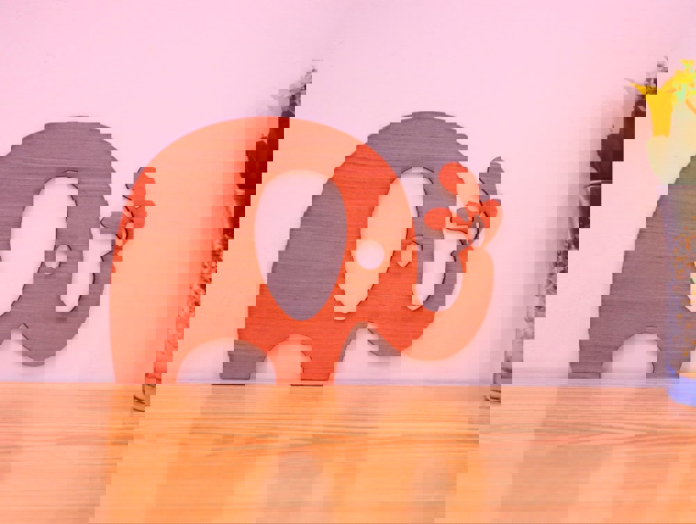 طرح دکور دیواری فیل مناسب برای استفاده در دستگاه های cnc چوب و cnc لیزر - laser cut elephant wall decor cdr file