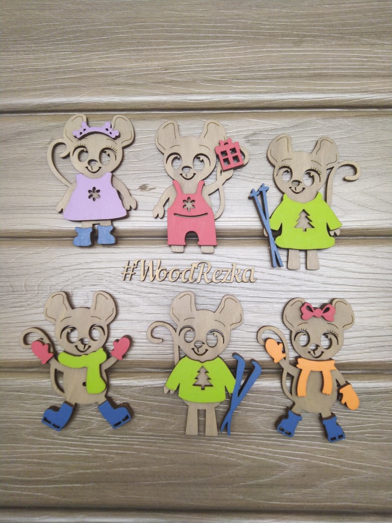 طرح اسباب بازی درخت کریسمس و جاکلیدی مناسب برای استفاده در دستگاه های cnc چوب و cnc لیزر - laser cut christmas tree toy and keychain cdr file