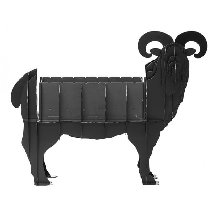 طرح منقل کباب پز و باربیکیو مناسب برای استفاده در دستگاه های cnc چوب و cnc لیزر - laser cut bbq barbecue grill dxf file