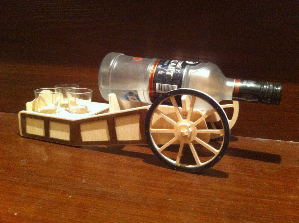 طرح مینی بار ۶ میلی‌متری و ۴ میلی‌متری مناسب برای استفاده در دستگاه های cnc چوب و cnc لیزر - mini bar 6mm 4mm dxf file
