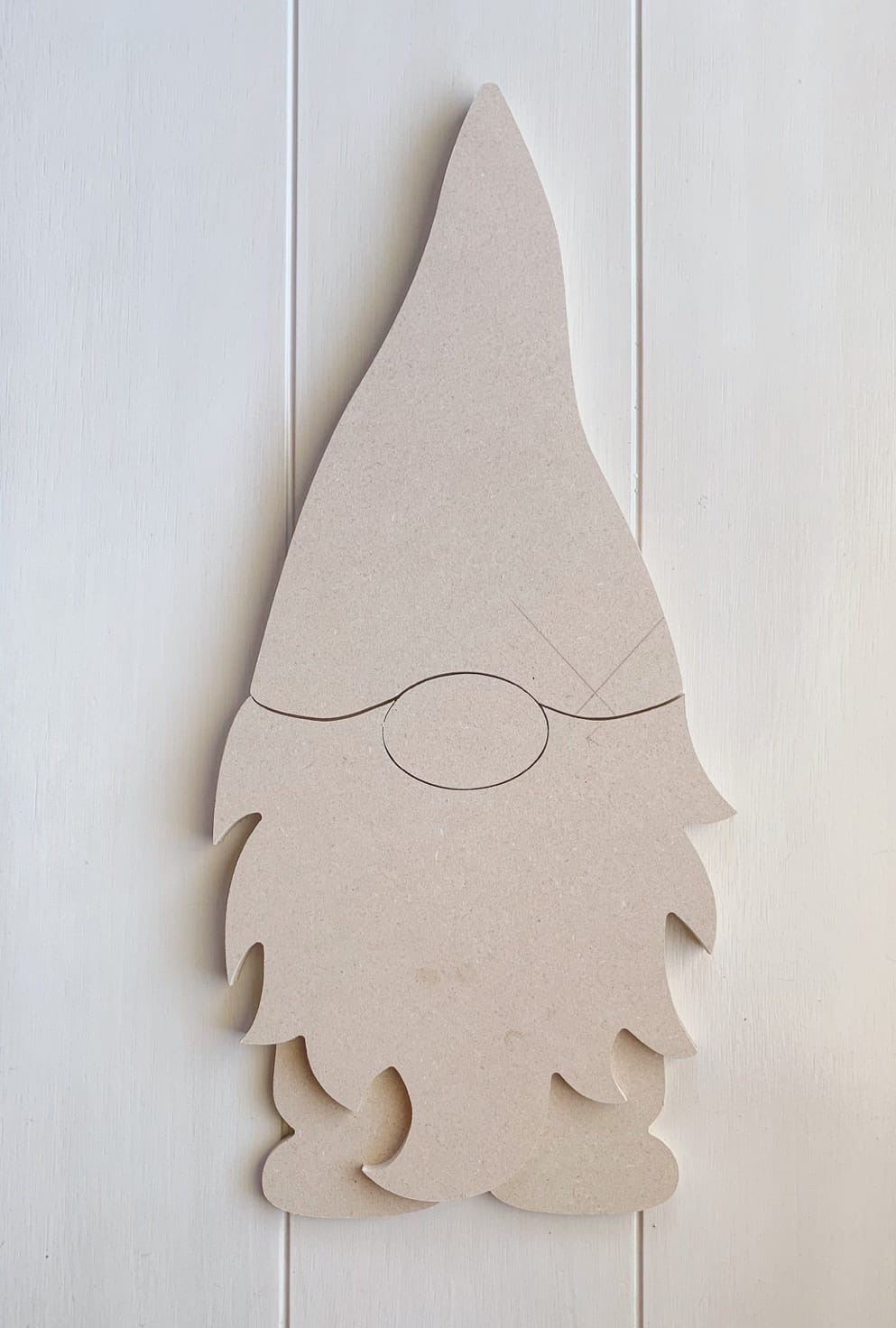 طرح آدمک کریسمس مناسب برای استفاده در دستگاه های cnc چوب و cnc لیزر - laser cut christmas gnome ornament cdr file