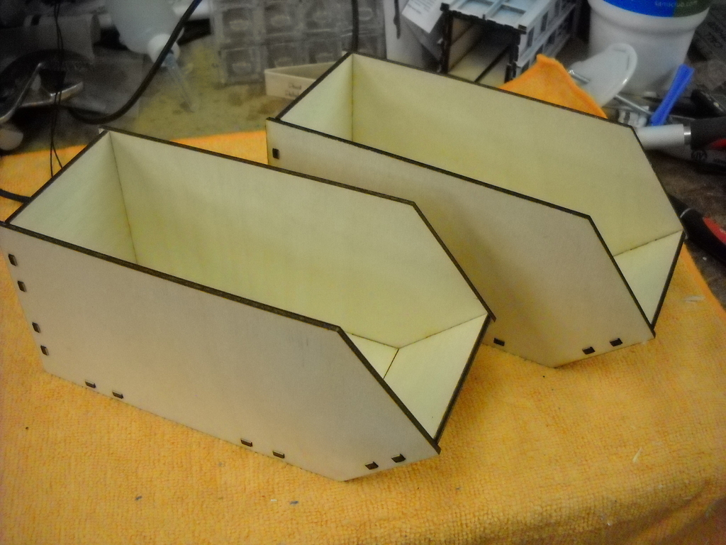 طرح ظروف نگهداری linbin مناسب برای استفاده در دستگاه های cnc چوب و cnc لیزر - laser cut linbin storage containers cdr file