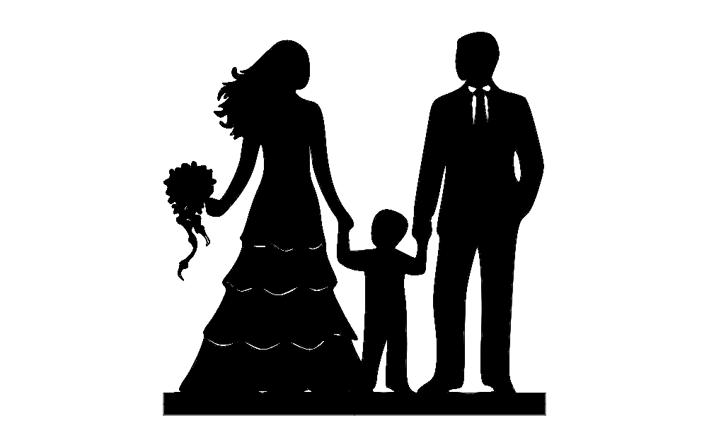 طرح خانوادگی مناسب برای استفاده در دستگاه های cnc چوب و cnc لیزر - family dxf file