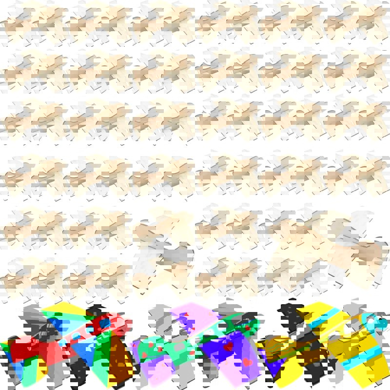 طرح اسباب‌بازی‌های هواپیمای چوبی ناتمام ، رنگ‌آمیزی DIY، کاردستی هواپیما، کیت هواپیمای سه‌بعدی خودتان را بسازید، ماکت هواپیمای چوبی برای بچه‌ها مناسب برای استفاده در دستگاه های cnc چوب و cnc لیزر - laser cut unfinished wooden plane toys diy paint plane craft make your own 3d airplane kit wood airplanes model handicraft for kids