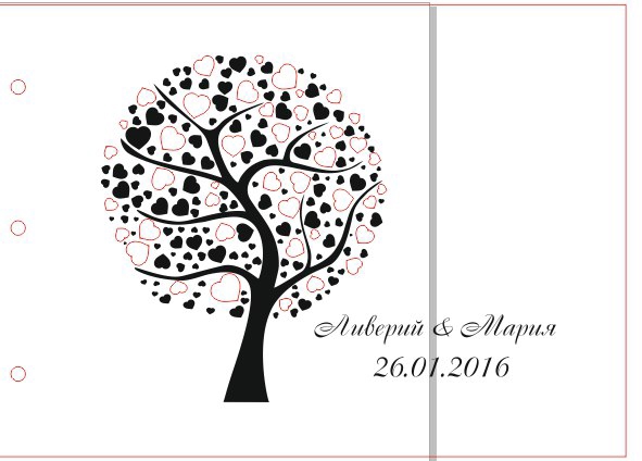 طرح آلبوم حکاکی تخته سه لا ۴ میلی متری از مجموعه Wish مناسب برای استفاده در دستگاه های cnc چوب و cnc لیزر - plywood 4mm laser cutting engraving album of wish cdr file