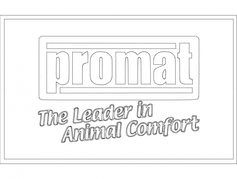 طرح لوگو پرومات طرح اندی مناسب برای استفاده در دستگاه های cnc چوب و cnc لیزر - promat logo andy likes dxf file