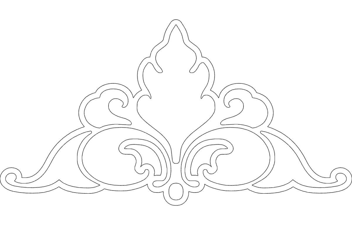 طرح طراحی مناسب برای استفاده در دستگاه های cnc چوب و cnc لیزر - design dxf file