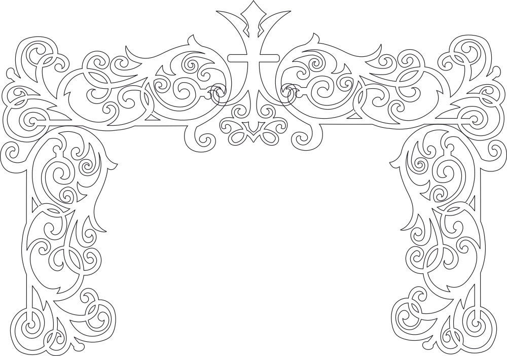 طرح دکور عروسی مناسب برای استفاده در دستگاه های cnc چوب و cnc لیزر - wedding decor laser cut cdr file