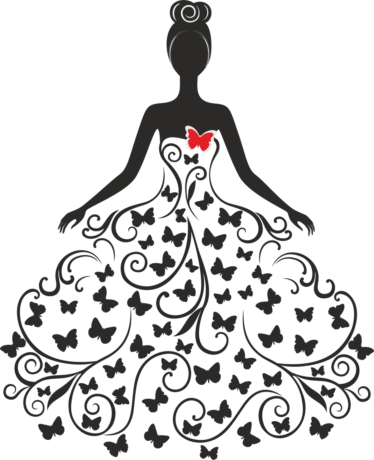 طرح سیلوئت عروسی مناسب برای استفاده در دستگاه های cnc چوب و cnc لیزر - wedding silhouette cdr file