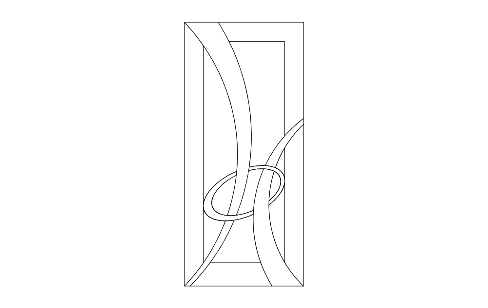 طرح کاپ مناسب برای استفاده در دستگاه های cnc چوب و cnc لیزر - kap dxf file
