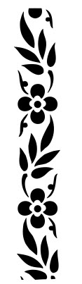 طرح ایده برای حاشیه گل مناسب برای استفاده در دستگاه های cnc چوب و cnc لیزر - floral border ideas dxf file