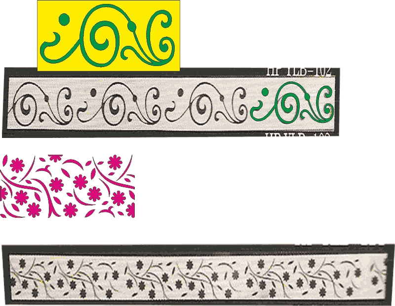 طرح گنجینه آینه‌ای b 63 مناسب برای استفاده در دستگاه های cnc چوب و cnc لیزر - Design and vector for CNC machine