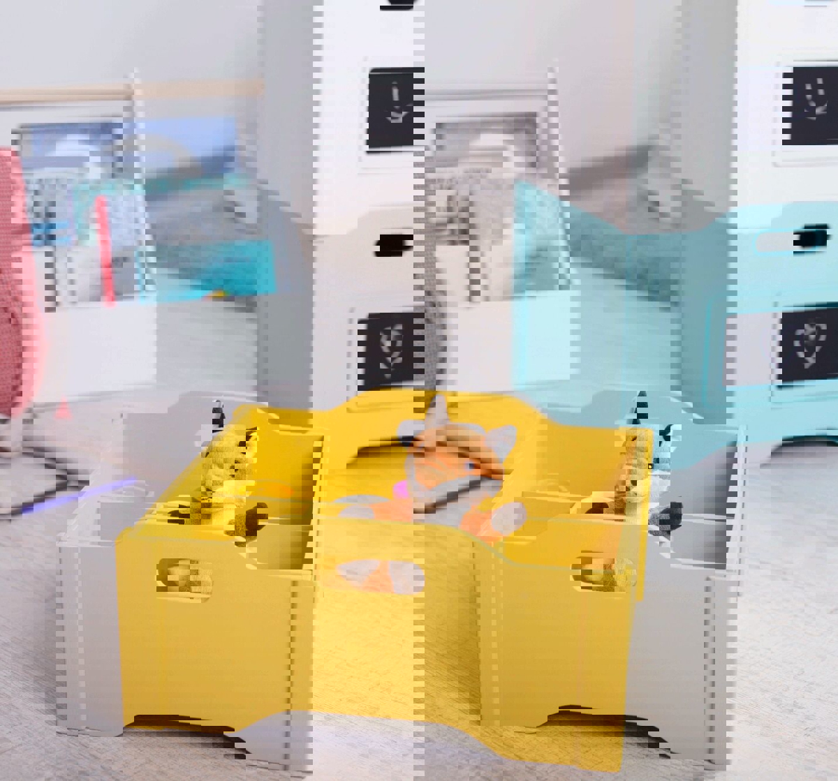 طرح جعبه اسباب بازی مناسب برای استفاده در دستگاه های cnc چوب و cnc لیزر - box for toys cdr file