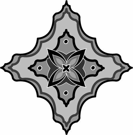 طرح فایل ai الگوی اسلیمی مناسب برای استفاده در دستگاه های cnc چوب و cnc لیزر - arabesque pattern ai file