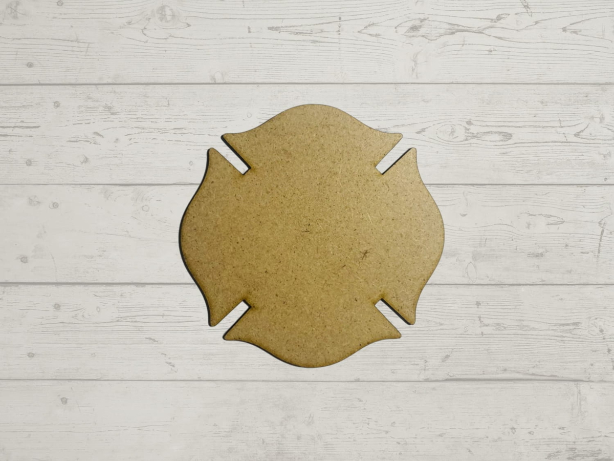 طرح نشان آتش نشان طرح چوب مناسب برای استفاده در دستگاه های cnc چوب و cnc لیزر - laser cut fireman badge wood shape fireman badge wood cutout cdr file