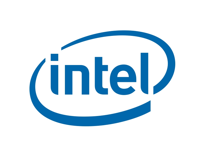 طرح لوگوی اینتل مناسب برای استفاده در دستگاه های cnc چوب و cnc لیزر - intel logo cdr file