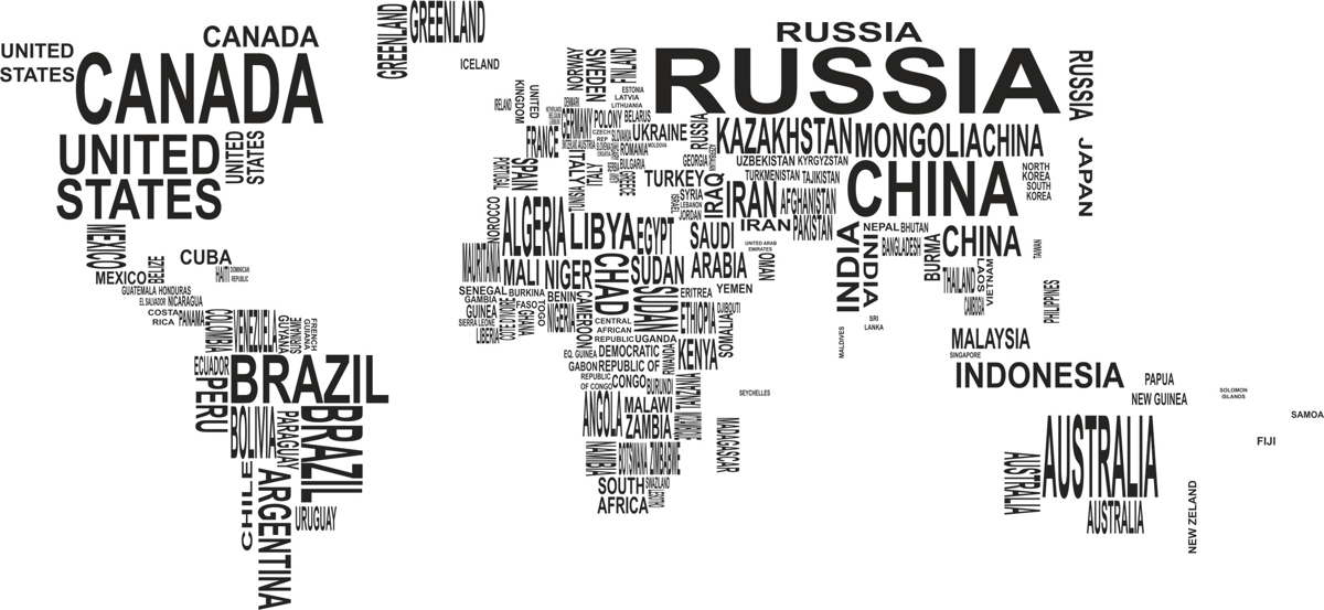 طرح وکتور نقشه جهان مناسب برای استفاده در دستگاه های cnc چوب و cnc لیزر - world map vector cdr file